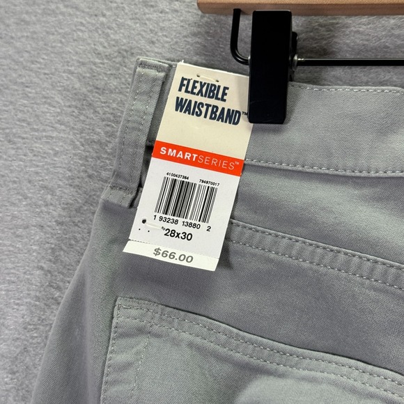 Dockers Smart Flex 360 Slim Fit Ultimate Jeans Men 28x30 Gray Flexible Waistband - Picture 6 of 16